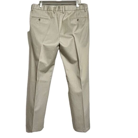 Dockers Flat Front Pants Men's Size 36x30 Cream Khaki Slim Fit Bottoms - Picture 3 of 10